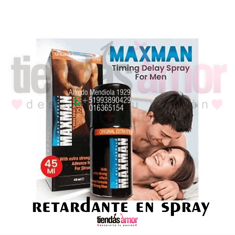 RETARDANTE MAXMAN DELAY SPRAY ANTIPRECOZ